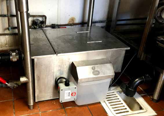Small grease traps inside the kitchen require more attention because of it's small size. Grease traps underneath the sink or in the kitchen are less costly to clean because of its size.